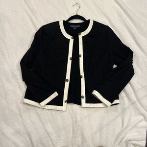 Black and White Women's Jacket